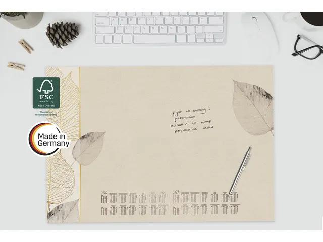 Designonderlegger Sigel Natural Leaves 26/27 59,5x41cm 30 vel 80 grams