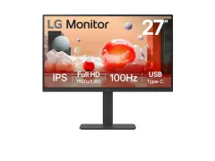 LG 27BA750-B Full HD IPS Monitor 27 inch Zwart met USB Type-C en RJ45