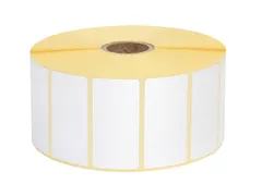 Labeletiket IEZZY Zebra 880199-025D 51x25mm 25mm wit permanent 2580st