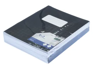 Schrift kangaro A5 ruit 10mm 80pagina's 60gram 10stuks zwart - 8