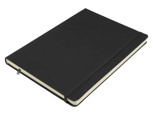 Carnet de croquis PU couverture rigide 80 feuilles A4 noir