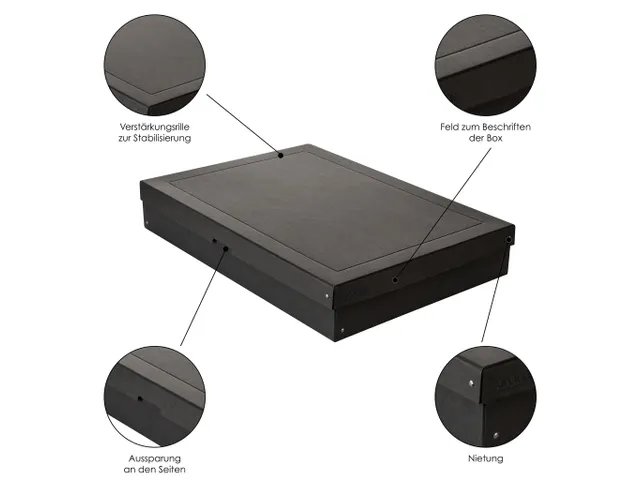 PureBox Black A2 100mm