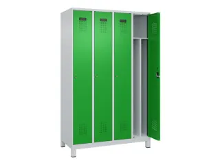 locker voor scheiding van kleding,HxBxD 1950x1200x500mm,4vak - 1