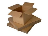 Amerikaanse Vouwdoos Enkele Golf Bruin 184x124x88mm