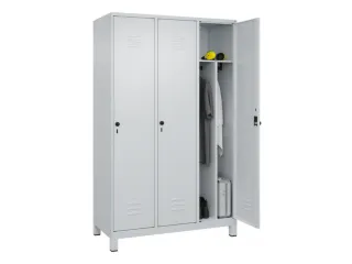 locker voor scheiding van kleding,HxBxD 1950x1200x500mm,3vak - 3