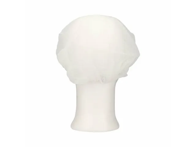 Charlotte avec rabat Polyester Universel Blanc 100 pièces