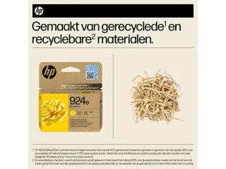Inktcartridge HP 4K0U9NE 924E Evomore geel - 8