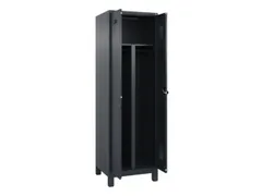 PBM-locker,HxBxD 1950x600x500mm,2vak,vak B 300mm,draaigrendel