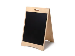 Krijtstoepbord Economy Houten A-Bord 55x82cm - 1