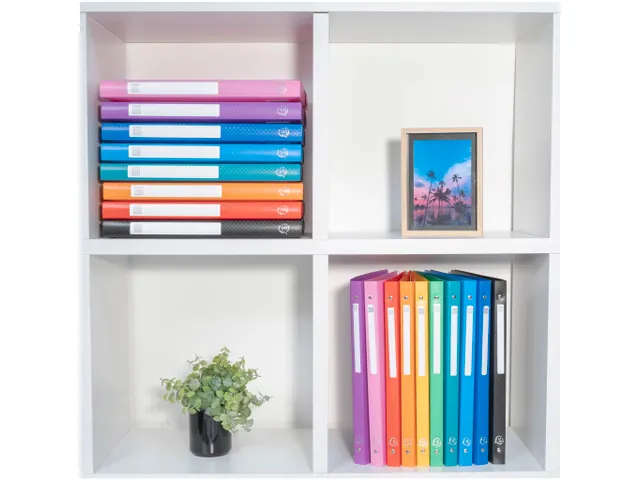 Ringband Exacompta 4 Rings O-mech A4 15Mm Pp Rood