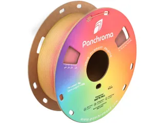 PLA Gradient 1,75mm Matte geel-rood 1kg Panchroma 3D Filament - 1