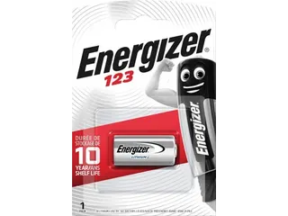 batterij Photo Lithium 123, op blister - 1