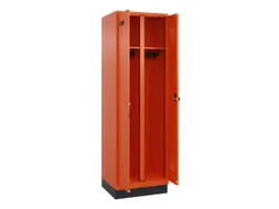 locker voor scheiding van kleding,HxBxD 1950x600x500mm,2vak