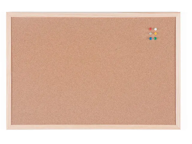 Kurkbord Met Houten Kader 40x60Cm