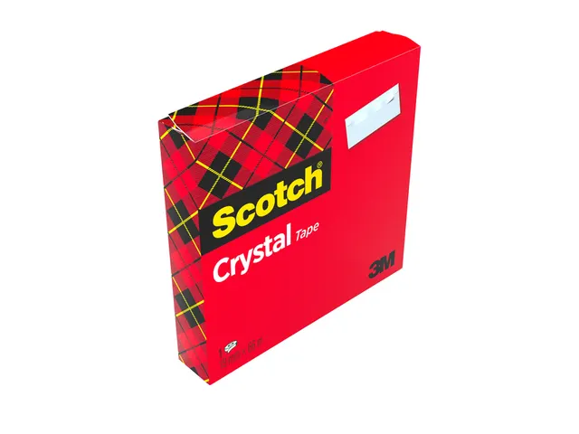 Plakband Scotch 600 19Mmx33M Crystal Clear