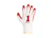 Handschoen Check & Go Rood Pu 1, Maat 9 Polyurethaan Wit