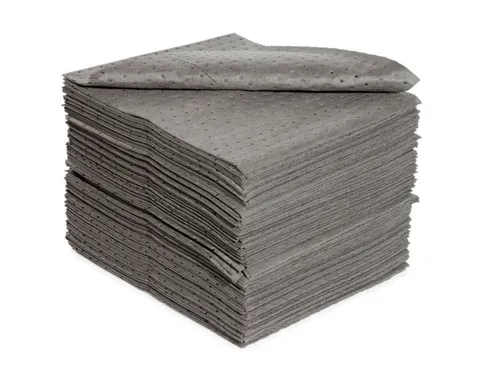 sorbent,mat,LxB 500x400mm,opnamecapaciteit 124l/VE,vlies,donkergrijs