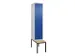 locker voor scheiding van kleding,HxBxD 2120x400x815mm,1vak