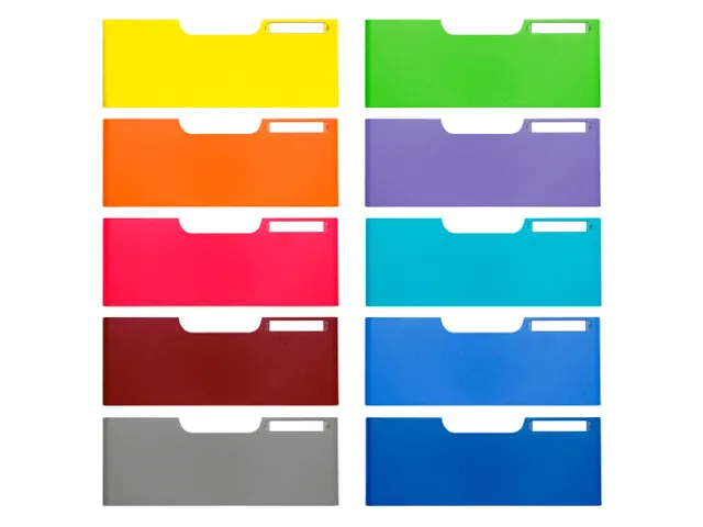 MODULODOC set van 10 voorzijden A4 jumbo formaat Classic Assorti