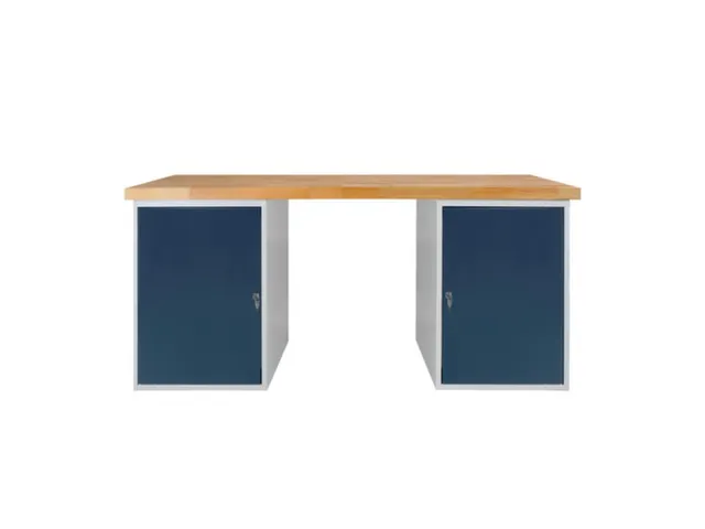 werkbank,HxBxD 850x1500x750mm,beukenblad,draagverm. 500kg,4voeten