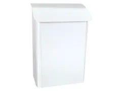 Wandbrievenbus Lugon Wit Staal