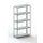magazijnstelling,grondveld,HxBxD 2000x1004x404mm,vaklast 150kg