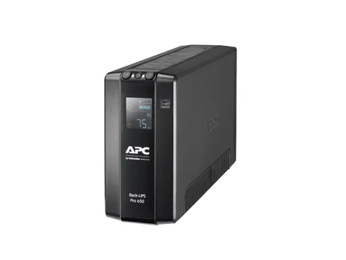 APC Back-UPS PRO BR650MI - Noodstroomvoeding, 6x C13 uitgang, USB, 650
