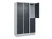dubbeldekse locker,HxBxD 1950x1200x500mm,3x2vak.,vak B 400mm