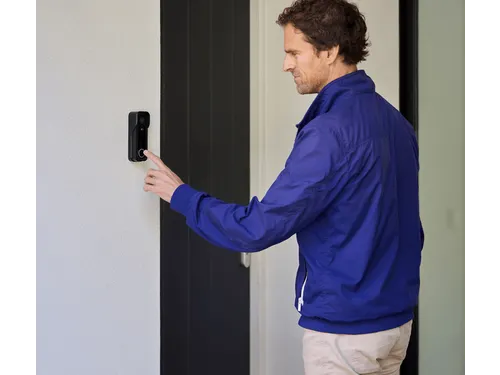 Deurbelcamera Trust DOORCAM-3000B Wi-Fi zwart