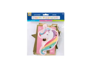 Letterslinger Happy Birthday Unicorn 2,5 meter - 5