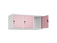 opzetkast,v. locker,3vak.,vak B 400mm,HxBxD 500x1200x500mm