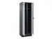 armoire vestiaire noir et blanc,HxlxP 1950x600x500mm,2compart.