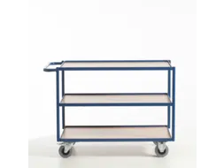 tafelwagen,draagverm. 250kg,3etage(s),laadvl. LxB 990x590mm,houtetage