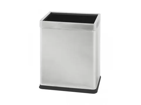 Dubbelwandige papierbak RVS 10 Liter