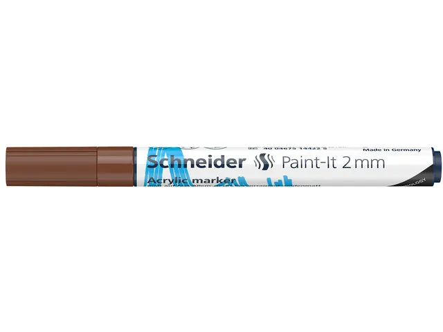 Acrylmarker Schneider Paint-It 310 2mm bruin