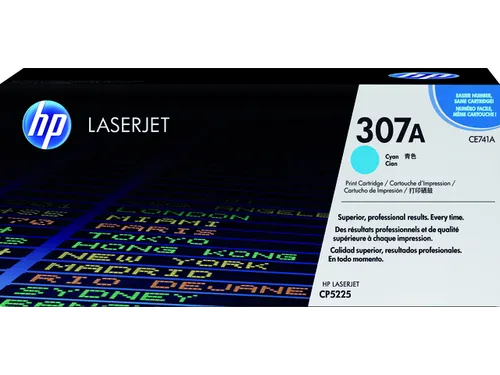 HP CE741A 307A Toner Cyaan 7.300 Pagina's Origineel