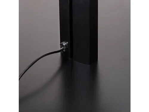 Verlichte Infostandaard LED Slide In A1 Zwart
