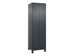 locker voor scheiding van kleding,HxBxD 1950x600x500mm,2vak