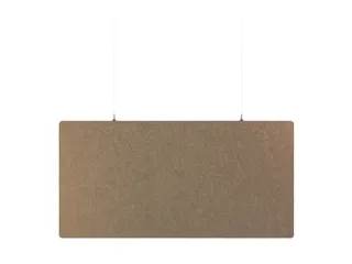 Akoestisch PET-vilt rechthoekig plafondpaneel 60x120cm Beige - 3