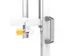 Support sol mobile Neomounts MOVE Go XL FL50-575WH1 écran 65-110 inch