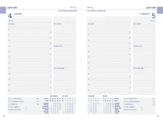 Agenda 2027 Ryam Twenty-four Mundior 1dag/1pagina blauw - 3