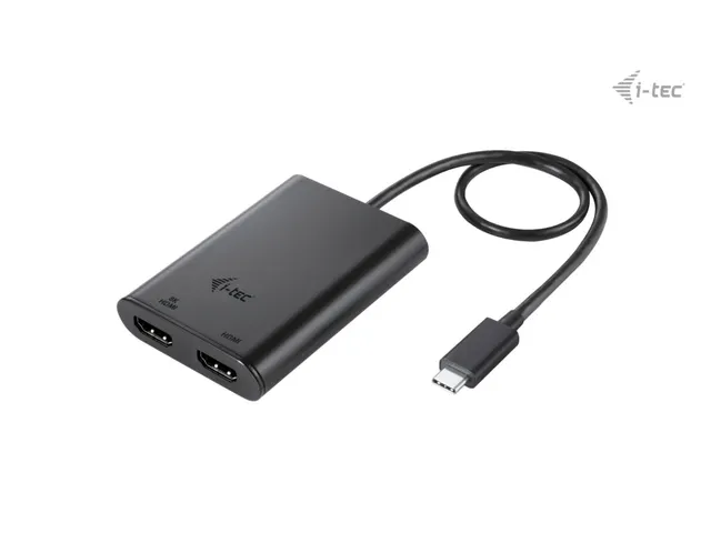 USB-C Dual 4K/60Hz (single 8K/30Hz) HDMI Video Adapter