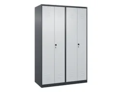 PBM-locker,HxBxD 1850x1200x500mm,4vak,vak B 300mm,draaigrendel