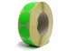 Etiquette sur rouleau 50mm vert fluo + dévidoir 500 pièces