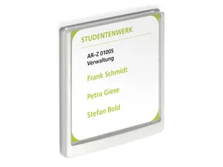 Click Sign Deurbordje 149x148mm Wit - 1