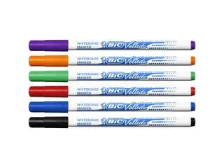 Whiteboardmarker Bic Velleda 1721 rond fijn groen - 9