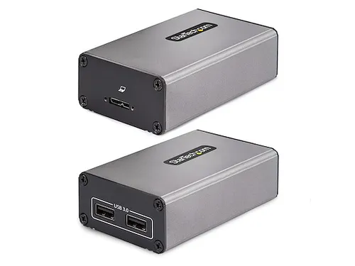 2-Poorts USB 3.0 Extender over OM3 Multimode Glasvezel