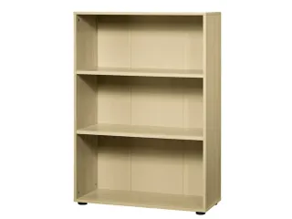 kantoorstelling,HxBxD 1140x800x330mm,2xhouten vloer,3ordnerhoogtes - 1