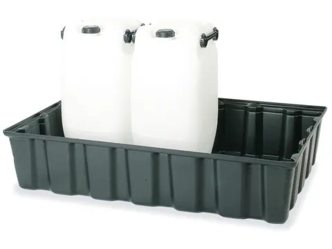 Opvangbak 2x 200l Opvangvol. 220l Pe 270x 1220x 820mm