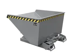kiepbak,HxLxB 1125x1920x1095mm,1,2m³,draagverm. 1500kg,RAL7005